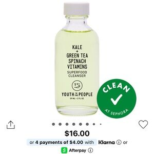 Youth To The People Superfood Gentle Antioxidant Cleanser Travel Size